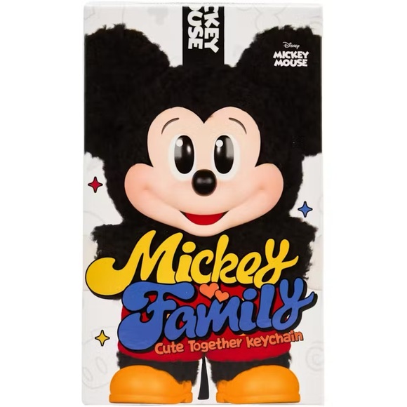 POP MART Other - Mickey Family Cute Together Keychain Series Figures 1 Blind Box Plush